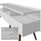 Mueble para TV Hasta 65'' Blanco Londres