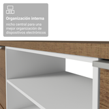 Mueble para TV Metz Hasta 80 Pulgadas Marrón