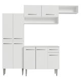 Cocina Integrale 229cm Blanco Emilly Madesa 18