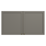 Gabinete Superior 120 cm 2 Puertas Marrón/Gris Vik Madesa