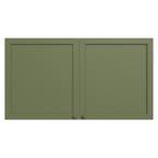 Gabinete Superior 120 cm 2 Puertas Blanco/Verde Vik Madesa