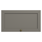 Gabinete Superior 60 cm 1 Puerta Abatible Marrón/Gris Vik Madesa