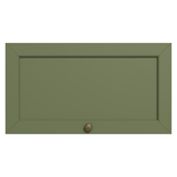 Gabinete Superior 60 cm 1 Puerta Abatible Marrón/Verde Vik Madesa