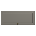Gabinete Superior 80 cm 1 Puerta Abatible Marrón/Gris Vik Madesa
