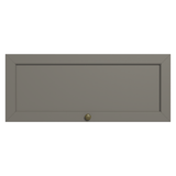 Gabinete Superior 80 cm 1 Puerta Abatible Marrón/Gris Vik Madesa