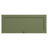 Gabinete Superior 80 cm 1 Puerta Abatible Blanco/Verde Vik Madesa
