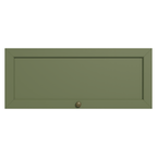 Gabinete Superior 80 cm 1 Puerta Abatible Marrón/Verde Vik Madesa