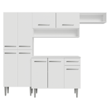 Cocina Compacta 229 cm Emilly Blanco 016