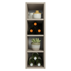 Gabinete Superior Botellero 20 cm Crema Nice Madesa