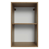Gabinete Superior para Recámara 40 cm 2 Nichos Abiertos Marrón Neo Madesa