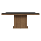 Conjunto de Comedor 6 Sillas Marrón/Negro/Imperial Grasse Madesa