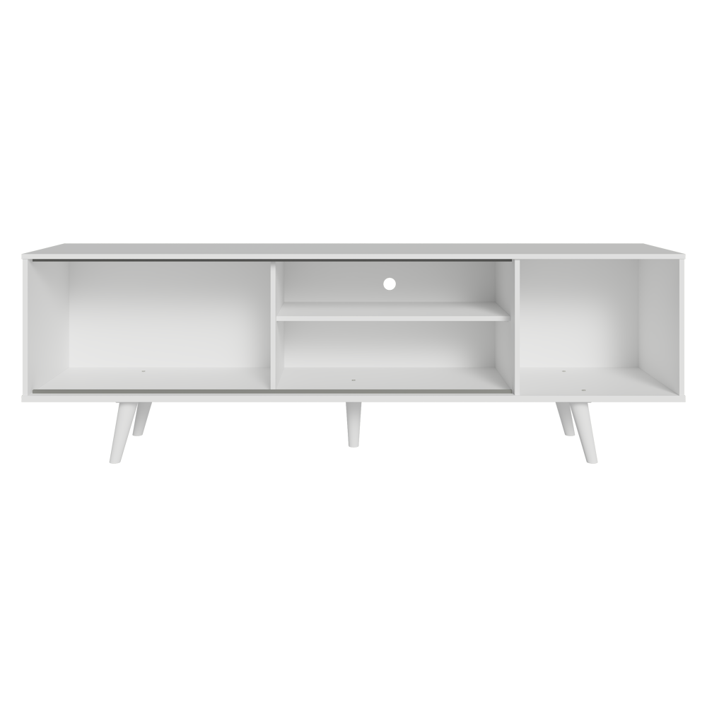Mueble para TV hasta 80 Pulgadas 160cm con patas Blanco Torino Madesa