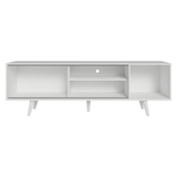 Mueble para TV hasta 80 Pulgadas 160cm con patas Blanco Torino Madesa