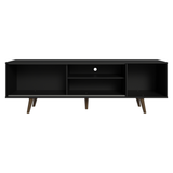 Mueble para TV hasta 80 Pulgadas 160 cm Con Patas Torino Negro/Marrón