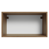 Gabinete Superior 60 cm 1 Puerta Abatible Marrón/Gris Vik Madesa