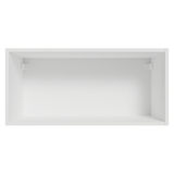 Gabinete Superior 70 cm 1 Puerta Abatible Blanco/Gris Vik Madesa