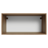 Gabinete Superior 70 cm 1 Puerta Abatible Marrón/Gris Vik Madesa