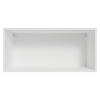 Gabinete Superior 70 cm 1 Puerta Abatible Blanco/Verde Vik Madesa
