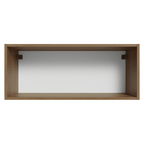 Gabinete Superior 80 cm 1 Puerta Abatible Marrón/Verde Vik Madesa