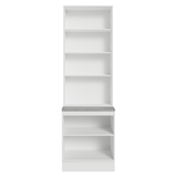 Kit Gabinete + Vitrina 70 cm Blanco Glamy 02