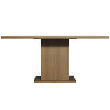 Juego de Comedor Mesa Encimera de Madera 6 Sillas Marrón/Crema/Imperial Renata