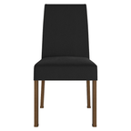 Conjunto de Comedor 6 Sillas Marrón/Negro/Oxford Grasse Madesa