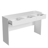 Tocador con 3 Cajones (Sin Panel) Blanco Carly