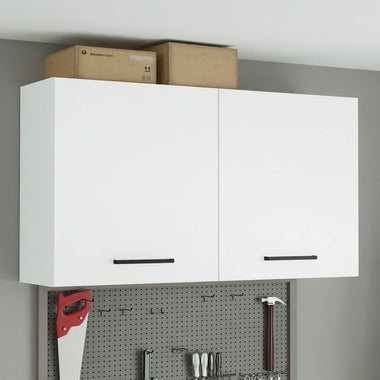 Gabinete Superior Multiuso 120 cm 2 Puertas Blanco Madesa