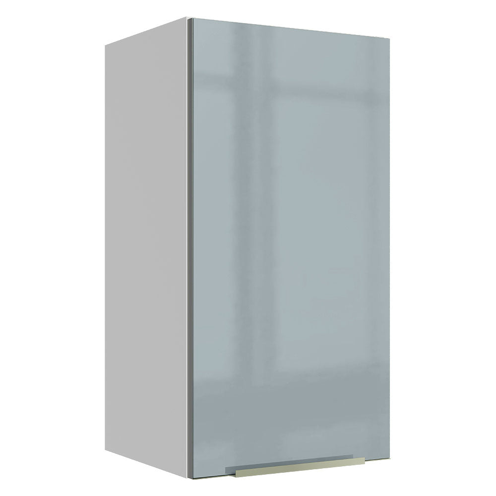 Gabinete Superior 35 cm 1 Puerta Lux Blanco/Gris