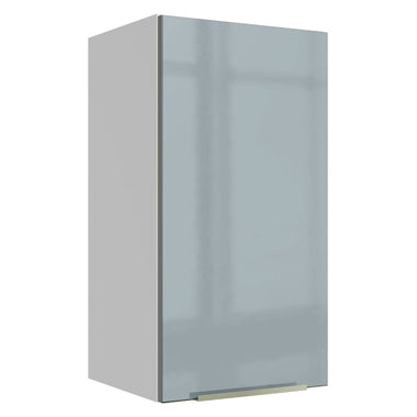 Gabinete Superior 35 cm 1 Puerta Blanco/Gris Lux Madesa