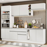 Cocina Integral 290 cm Blanco Vicenza 12