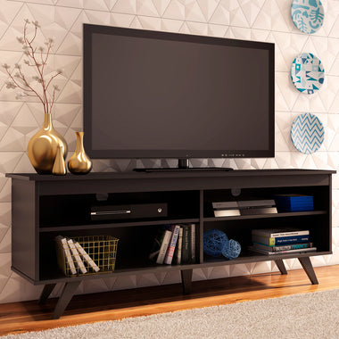 Mueble para TV hasta 65 Pulgadas 150 cm Negro Udine Madesa