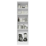 Mueble Despensa Madesa 60 cm 3 Puertas Lux Blanco/Negro