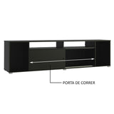 Mueble para TV de hasta 65 Pulgadas Madesa Cancún Negro