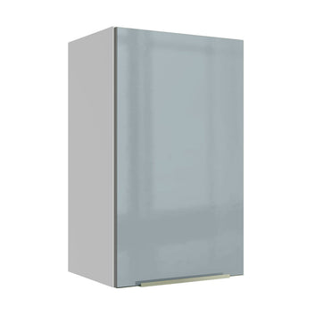 Gabinete Superior 40 cm 1 Puerta Blanco/Gris Lux Madesa