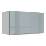 Gabinete Superior 60 cm 1 Puerta Lux Blanco/Gris