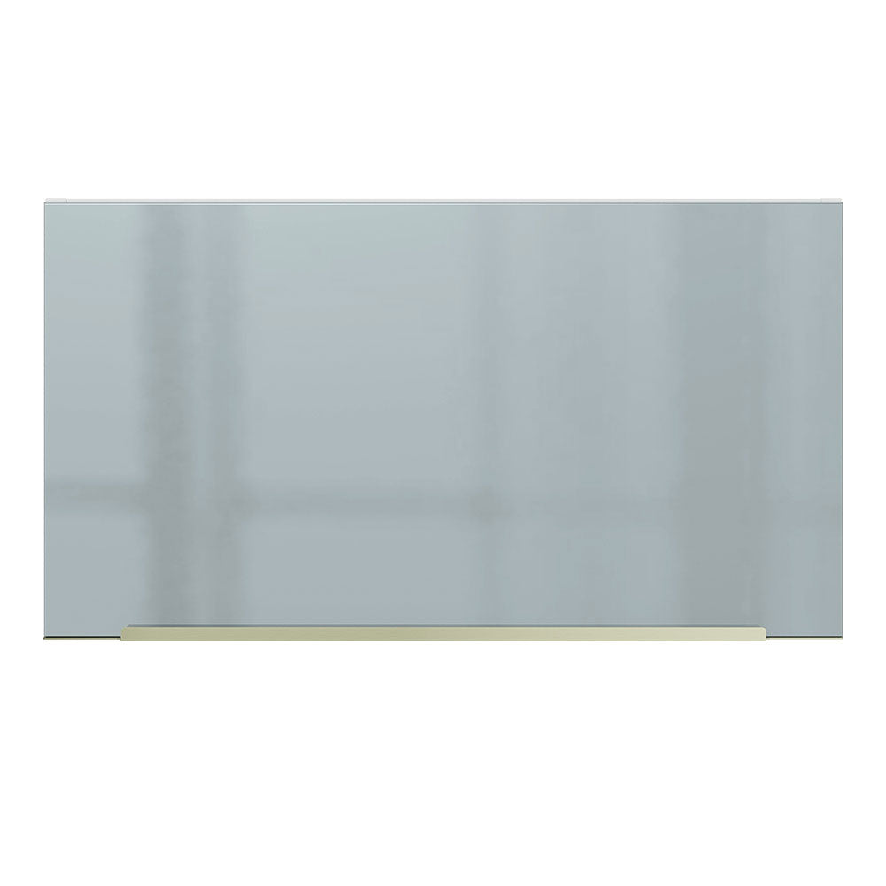 Gabinete Superior 60 cm 1 Puerta Abatible Blanco/Gris Lux Madesa
