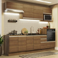 Cocina Integral 260 cm Marrón Glamy Madesa