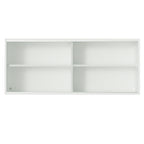 Gabinete Superior 120 cm 2 Puertas Corredizas de Vidrio Blanco Glamy, Reims, Stella, Agata y Lux Madesa
