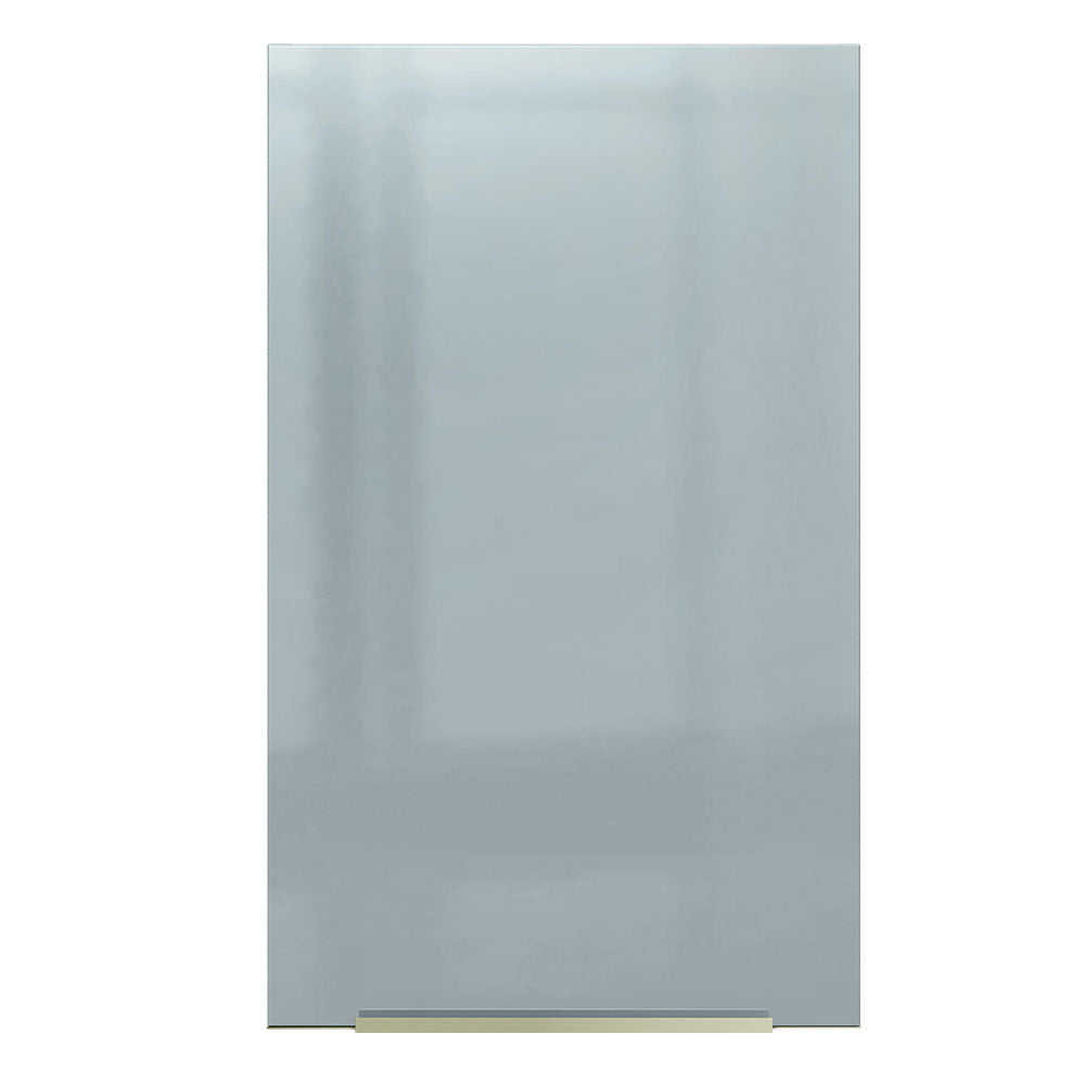 Gabinete Superior 40 cm 1 Puerta Marrón/Gris Lux Madesa 01
