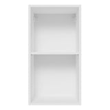 Gabinete Superior 35 cm 1 Puerta Lux Blanco/Gris