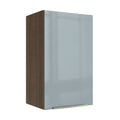 Gabinete Superior 40 cm 1 Puerta Marrón/Gris Lux Madesa 01