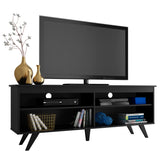 Mueble para TV Hasta 65'' Udine con Patas Negro