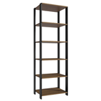 Estante Multiuso 59cm Marrón/Negro Madesa