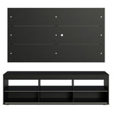 Mueble para TV y Panel Hasta 65" Negro Orlando