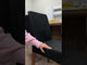 Juego de Comedor Mesa con Encimera de Vidrio 6 Sillas Marrón/Negro/Oxford Alexis