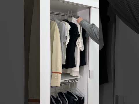 Clóset Soltero 119 cm 2 Puertas Corredizas Blanco Luke Madesa