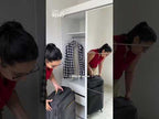 Clóset Matrimonial 180 cm 3 Puertas Corredizas con 2 Espejos 4 Cajones Blanco Reno Madesa