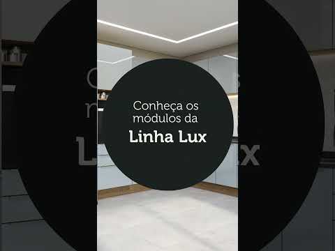 Cocina Integral 340 cm Lux Marrón/Negro 01