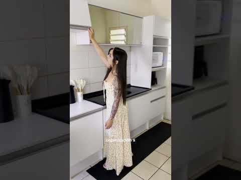 Cocina Integral 240 cm Con Mueble para Horno Blanco Topázio Madesa